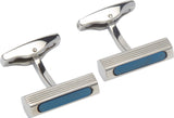 Unique & Co Steel Cufflinks QC-205 - Hamilton & Lewis Jewellery