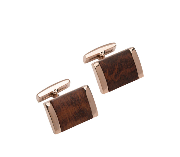 Unique & Co Steel Cufflinks QC-232 - Hamilton & Lewis Jewellery