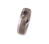 Unique & Co Titanium/Platinum Ring R88 - Hamilton & Lewis Jewellery