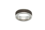 Unique & Co Steel Ring R9179 - Hamilton & Lewis Jewellery