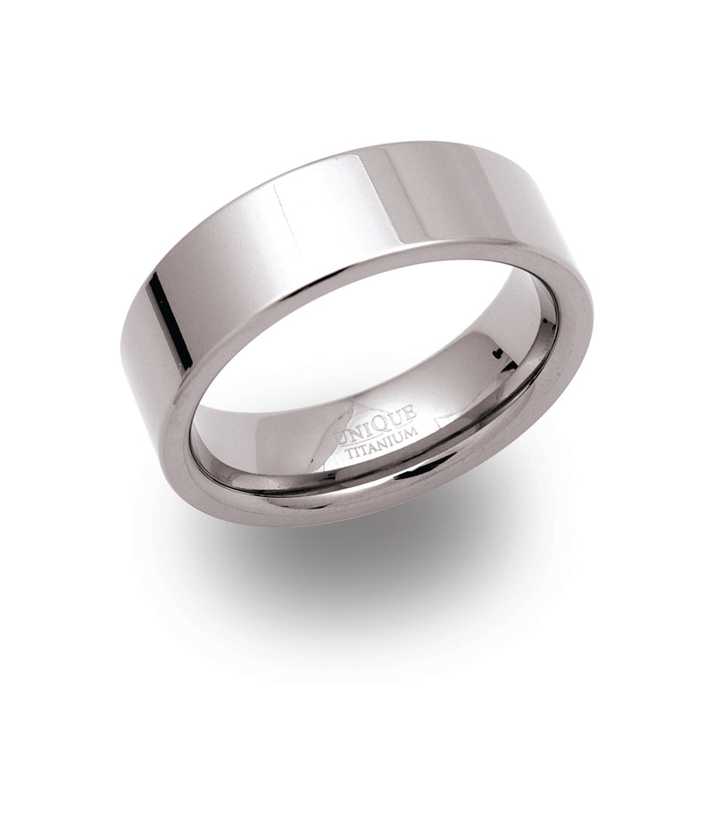 Unique & Co Titanium Ring TR-16 - Hamilton & Lewis Jewellery