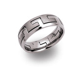 Unique & Co Titanium Ring TR-19 - Hamilton & Lewis Jewellery