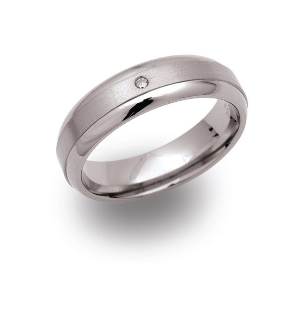 Unique & Co Titanium Ring TR-6 - Hamilton & Lewis Jewellery