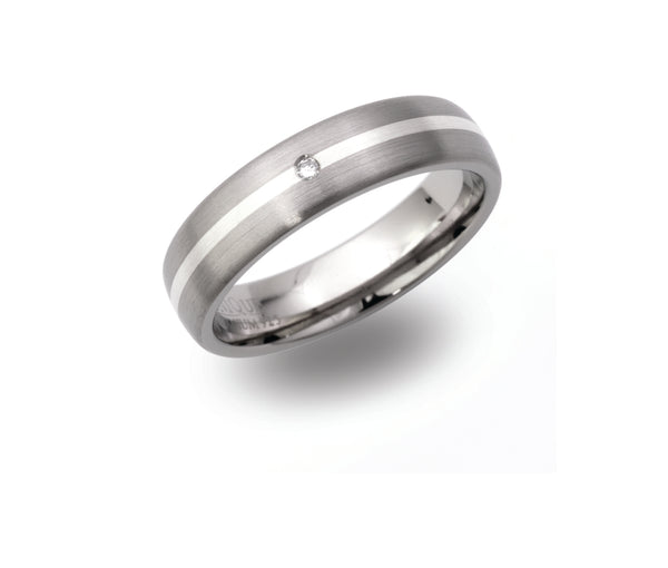 Unique & Co Titanium Ring TR-91 - Hamilton & Lewis Jewellery