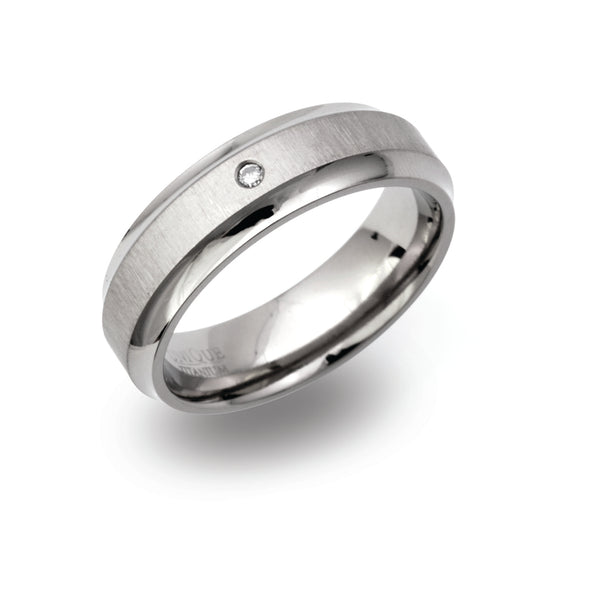 Unique & Co Titanium Ring TR-97 - Hamilton & Lewis Jewellery