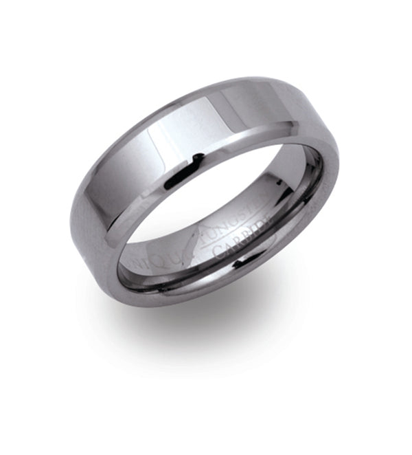 Unique & Co Tungsten Ring TUR-1 - Hamilton & Lewis Jewellery