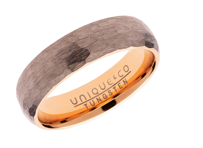 Unique & Co Tungsten Ring TUR-109 - Hamilton & Lewis Jewellery