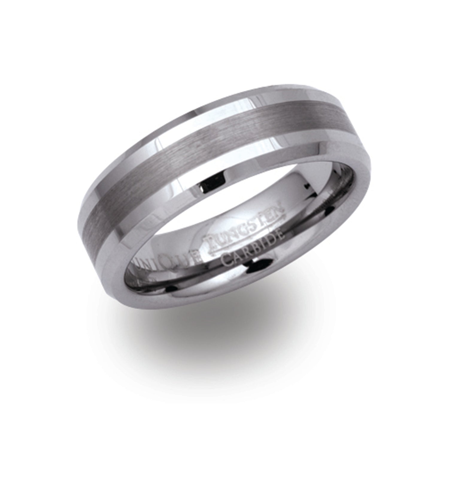 Tungsten on sale platinum rings