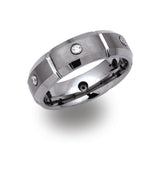 Unique & Co Tungsten Ring TUR-20 - Hamilton & Lewis Jewellery