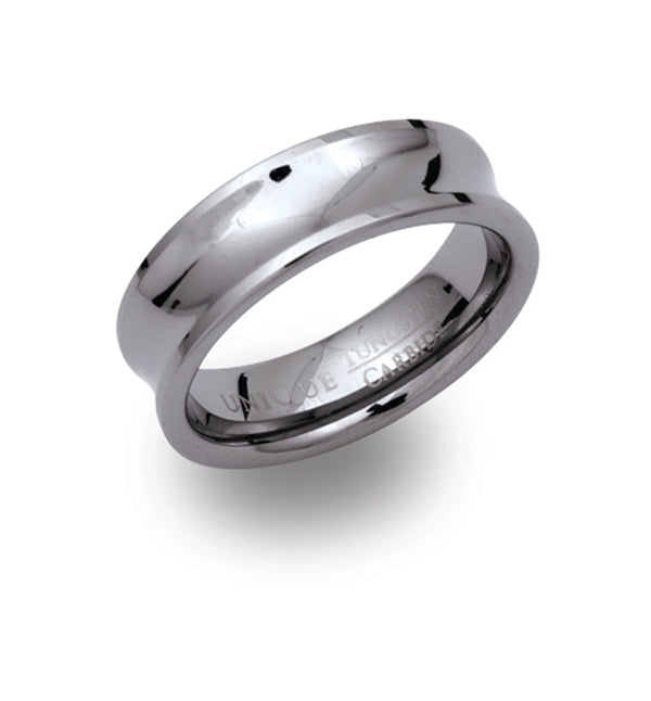 Unique & Co Tungsten Ring TUR-26 - Hamilton & Lewis Jewellery