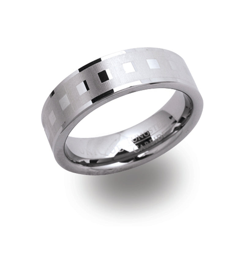 Unique & Co Tungsten Ring TUR-30 - Hamilton & Lewis Jewellery