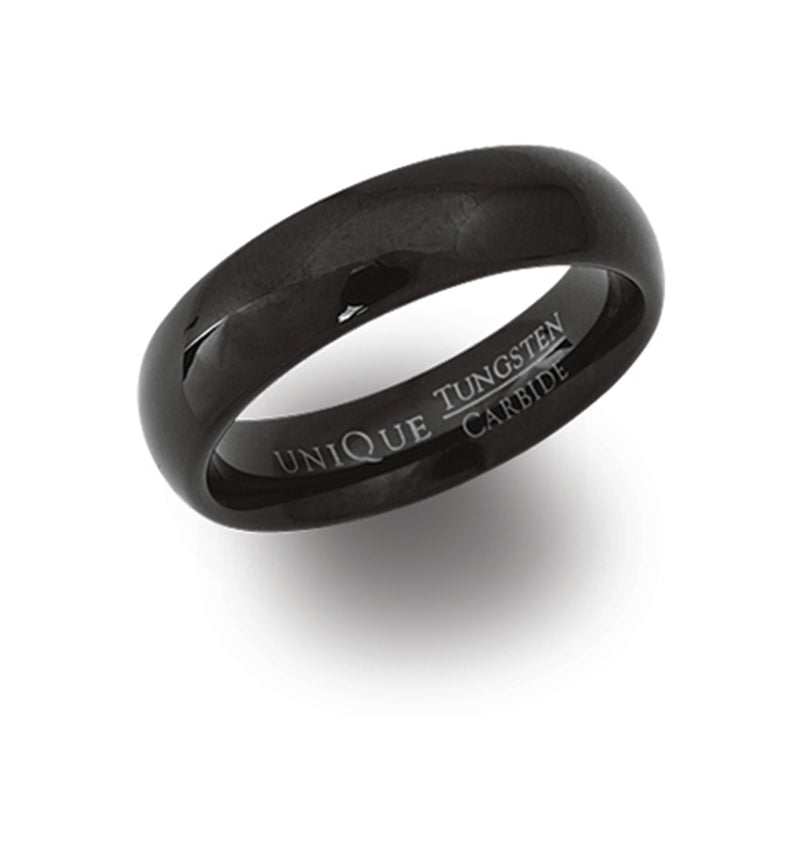 Unique & Co Tungsten Ring TUR-34 - Hamilton & Lewis Jewellery