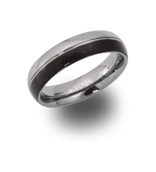 Unique & Co Tungsten Ring TUR-35 - Hamilton & Lewis Jewellery