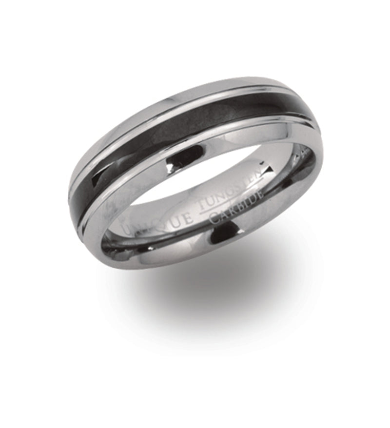 Unique & Co Tungsten Ring TUR-36 - Hamilton & Lewis Jewellery