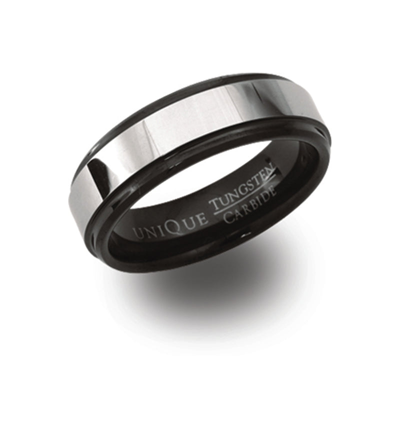 Unique & Co Tungsten Ring TUR-37 - Hamilton & Lewis Jewellery