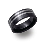 Unique & Co Tungsten Ring TUR-46 - Hamilton & Lewis Jewellery