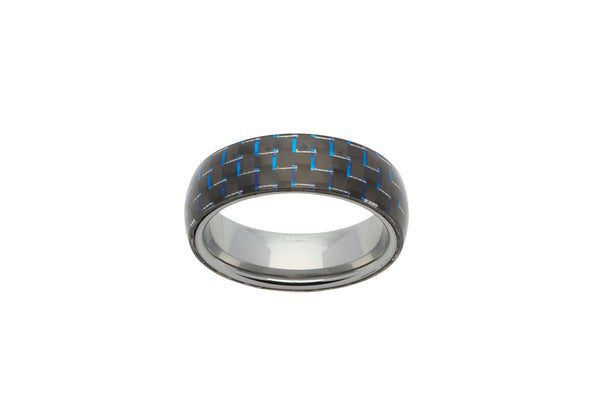 Unique & Co Tungsten Ring TUR-60 - Hamilton & Lewis Jewellery