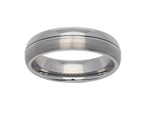 Unique & Co Tungsten Ring TUR-65 - Hamilton & Lewis Jewellery