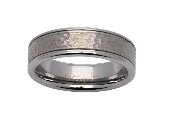 Unique & Co Tungsten Ring TUR-66 - Hamilton & Lewis Jewellery