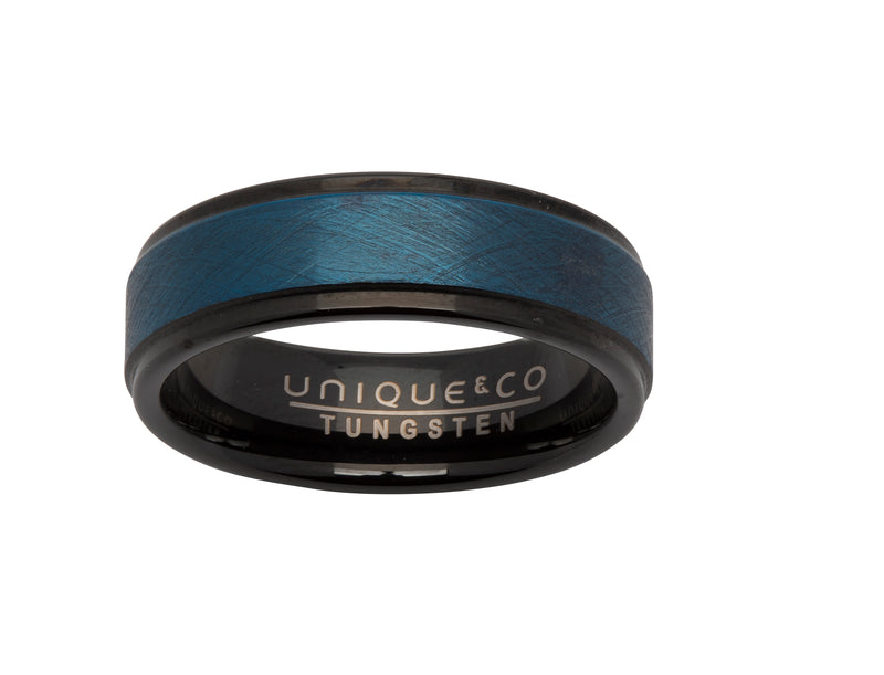 Unique & Co Tungsten Ring TUR-73 - Hamilton & Lewis Jewellery