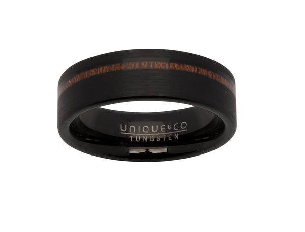 Unique & Co Tungsten Ring TUR-74 - Hamilton & Lewis Jewellery