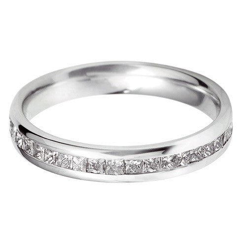 3.5mm Court Offset Wedding Ring - Hamilton & Lewis Jewellery