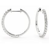 Diamond Hoop Earring Set 0.30ct - 0.50ct - Hamilton & Lewis Jewellery