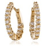 Diamond Hoop Earring Set 0.50ct - 7.00ct - Hamilton & Lewis Jewellery