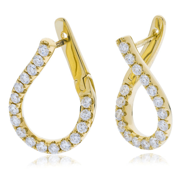Diamond Hoop Earring Set 0.50ct - 2.00ct - Hamilton & Lewis Jewellery