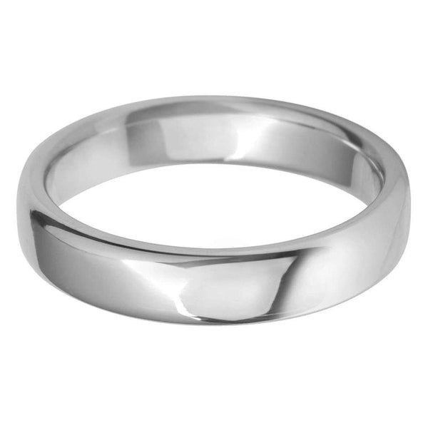 4mm Classic Rounded Flat - Hamilton & Lewis Jewellery