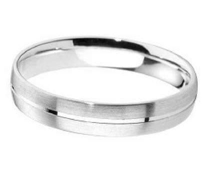 5mm Mens Ring with F05 finish - Hamilton & Lewis Jewellery