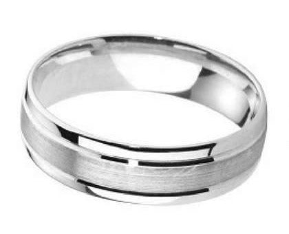 5mm Mens Ring with F06 finish - Hamilton & Lewis Jewellery