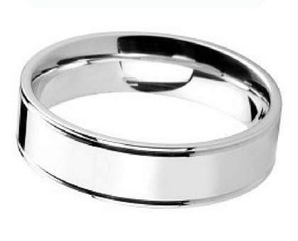 5mm Mens Ring with F07 finish - Hamilton & Lewis Jewellery