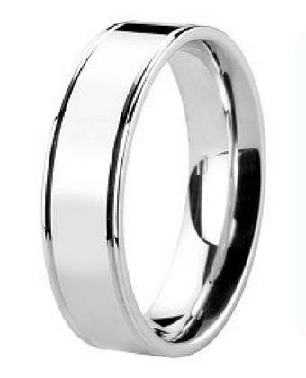 6mm Mens Ring with F07 finish - Hamilton & Lewis Jewellery