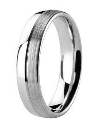 6mm Mens Ring with F10 finish - Hamilton & Lewis Jewellery