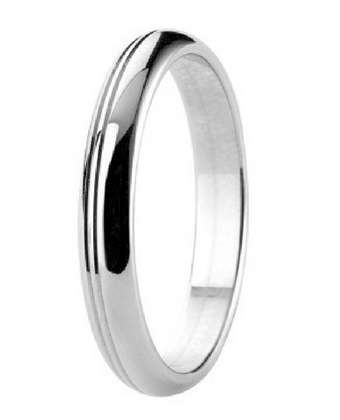 6mm Mens Ring with F11 finish - Hamilton & Lewis Jewellery