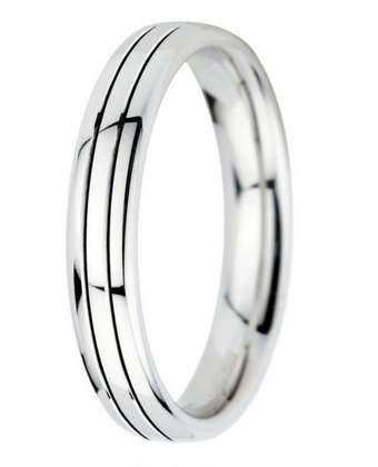 6mm Mens Ring with F13 finish - Hamilton & Lewis Jewellery