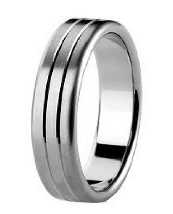 6mm Mens Ring with F14 finish - Hamilton & Lewis Jewellery