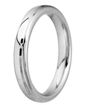 6mm Mens Ring with F15 finish - Hamilton & Lewis Jewellery