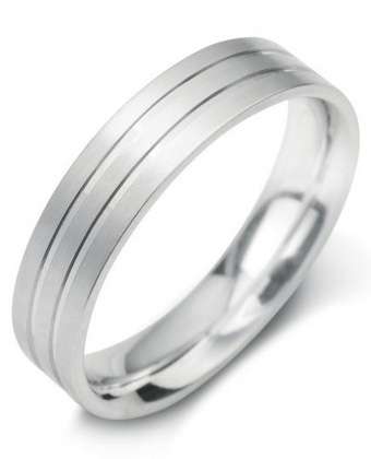 4mm Mens Ring with F21 finish - Hamilton & Lewis Jewellery
