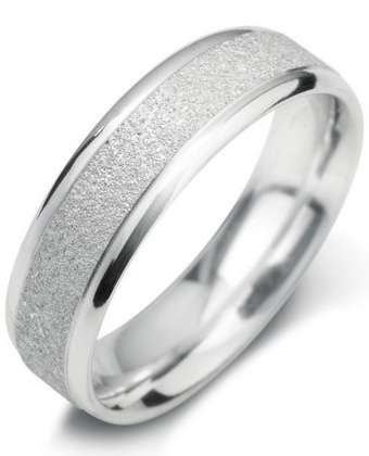 6mm Mens Ring with F26 finish - Hamilton & Lewis Jewellery