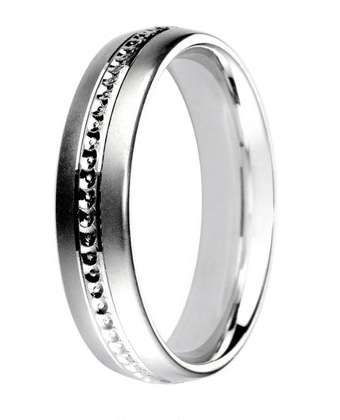 5mm Mens Ring with F58 finish - Hamilton & Lewis Jewellery