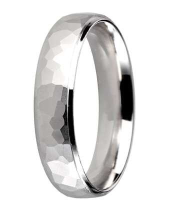 6mm Mens Ring with F83 finish - Hamilton & Lewis Jewellery