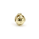 9ct Yellow Gold Masonic Handmade Orb Fob Ball Cross Pendant- Medium - Hamilton & Lewis Jewellery
