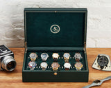 Wolf ANALOG/SHIFT VINTAGE COLLECTION 10 PIECE WATCH BOX 708041 - Hamilton & Lewis Jewellery