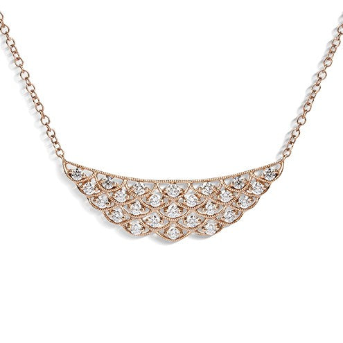 Lace- Large Necklace 0.91ct - Hamilton & Lewis Jewellery