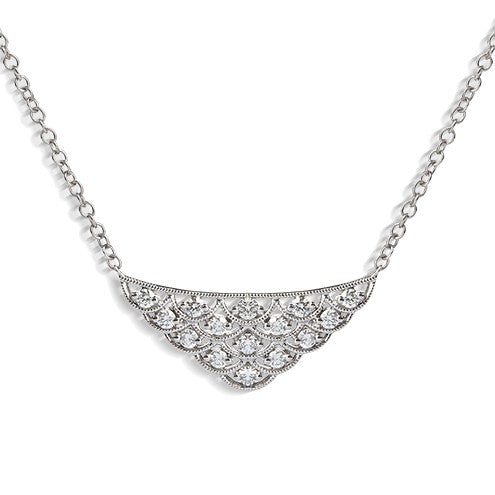 Lace- Small Necklace 0.57ct - Hamilton & Lewis Jewellery