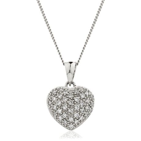 Heart Pendant XYP2943 - Hamilton & Lewis Jewellery