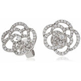 Flower Cluster Earring Set 0.70ct - Hamilton & Lewis Jewellery