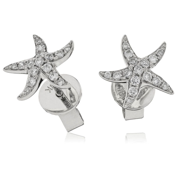 Starfish Cluster Earring Set 0.18ct - Hamilton & Lewis Jewellery